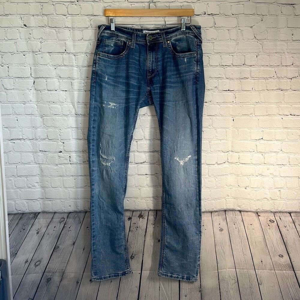 PEPE Jeans London Mens Wiser Wash Spencer‎ Vapor Jeans Denim size 32/33